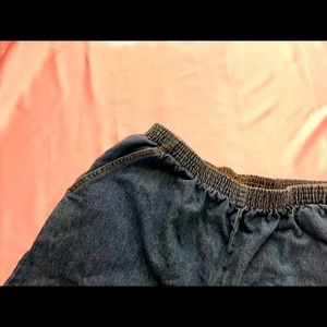 vintage reworked fitted denim short shorts, s